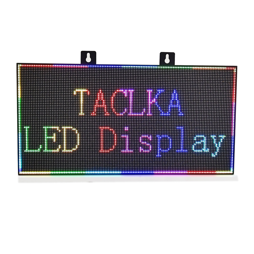 A1 LED 빌보드 실내 RGB 프로그래밍 가능 LED 사인 광고 워드 보드 스크롤 메시지 디스플레이